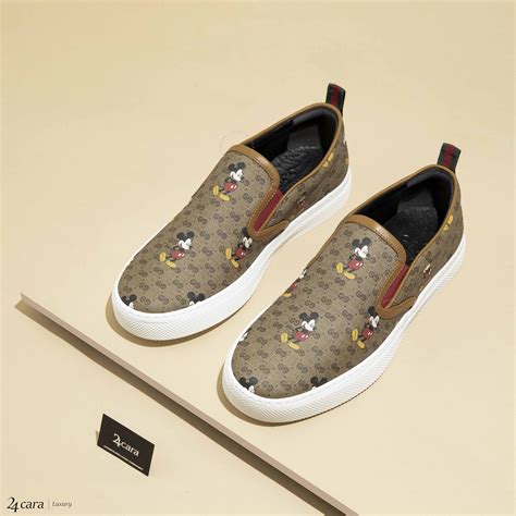 gucci disney slip ons|gucci sneaker 1977 slip ons.